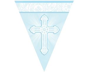 Amscan Communion Pennant Banner (Blue) - SG5696