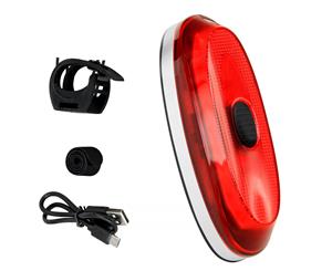 Antusi A1S IP65 Bike Bicycle Intelligent Brake Taillight 700mAh Lithium USB Rechargeable