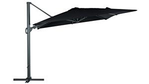 Apollo 3m x 4m Rectangular Cantilever Outdoor Umbrella - Black