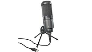 Audio-Technica AT2020USB+ Condenser Microphone - Black