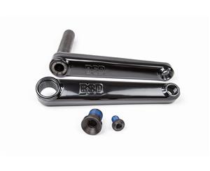 BSD Substance XL 175mm 24mm Spindle BMX Bike Cranks - BMX Crankset - Black