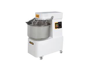 Bakermax 41L Spiral Mixers With Fixed Head & Timer - Silver