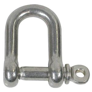 Blueline Stainless Steel D Shackle