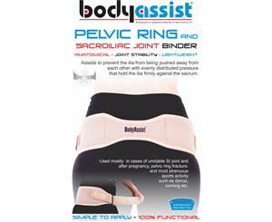 BodyAssist Pelvic Ring and Sacroiliac Binder Joint Stability Post Natal Sport