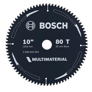 Bosch 254mm 80T TCT Multi-Purpose Circular Saw Blade - MULTIMATERIAL