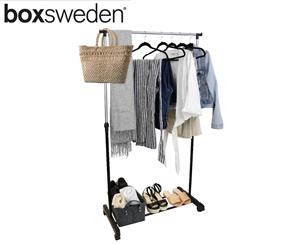 Box Sweden Single Garment Rack w/ Wheels