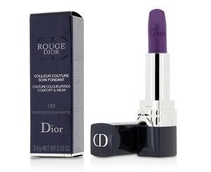Christian Dior Rouge Dior Couture Colour Comfort & Wear Matte Lipstick # 789 Superstitious Matte 3.5g/0.12oz
