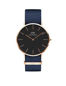 Classic Bayswater 40mm RG Black Dial Watch