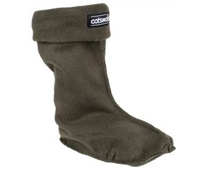 Cotswold Childrens Fleece Socks (Green) - FS2982