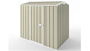 EasyShed S2315 Tall Gable Garden Shed - Smooth Cream
