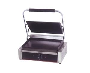 Electric Contact Grill Single Top Grooved and Bottom Flat 2.2KW