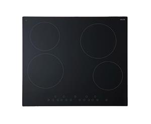 Euro Cooktop Electric 600mm Stainless Steel ECT600C4