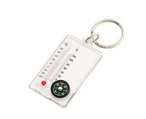 Excalibur Orion Trekker Keychain With Compass And Thermometer