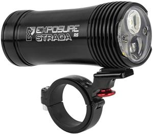 Exposure Lights Strada RS 1200lm DB Road Specific USB Front Light Black