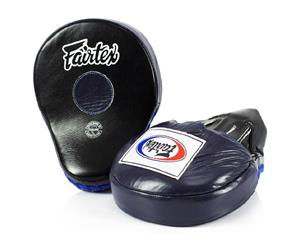 FAIRTEX-Curved Focus Pads Punching Target Muay Thai MMA - Blue/Black