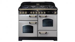 Falcon Classic Deluxe 1100mm Dual Fuel Freestanding Cooker - Royal Pearl Brass