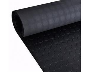 Floor Mat Anti-Slip with Dots 2x1m Rubber Home Farm Carpet Protector