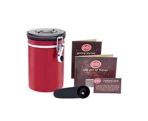 Friis Coffee Vault Storage Canister Available In Red