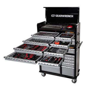 GEARWRENCH 277 Pc Combination Tool Kit with Chest & Roller Cabinet