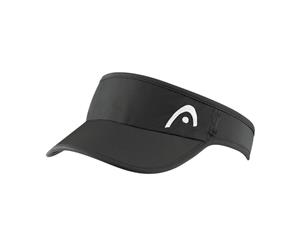 HEAD Pro Player Women Outdoor/Tennis Sun Visor/Cap Adjustable Band Black