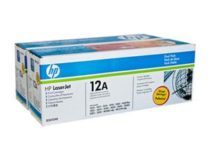 HP #12A Twin Pack Q2612AD Toner