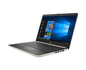 HP 14-cf006dx Laptop 14" HD Intel i3-7100U 4GB 128GB M.2 SSD NO-DVD Win10Home S Mode 64bit 1yr warranty - 1.43kg Silver colour