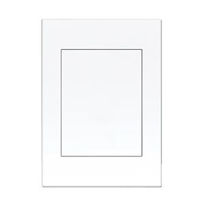 HPM VIVO Blank Coverplate - White
