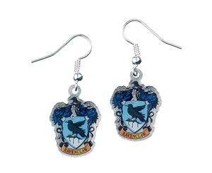 Harry Potter Silver Plated Ravenclaw Earrings (Multicoloured) - TA1973