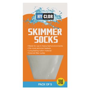 Hy-Clor Pool Skimmer Sock - 5 Pack