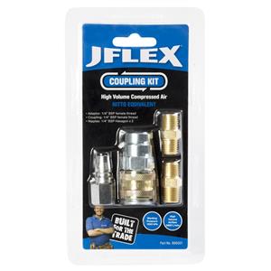 JFLEX 4 Pce Couplings Kit suits Airtools by Jamec Pem