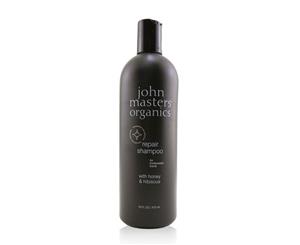 John Masters Organics Repair Shampoo For Damaged Hair with Honey & Hibiscus 473ml/16oz