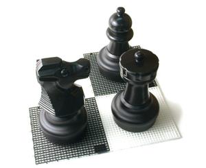 Large Plastic Chess Board (30cm Square Tiles)