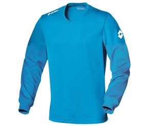 Lotto Mens Football Jersey Long Sleeve Team Evo Sports V Shirt (Maldive) - RW2074