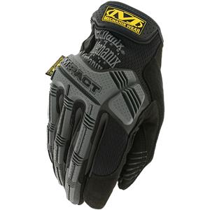 Mechanix Wear M-Pact Black/Grey Gloves - XX-Large