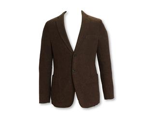 Men's Boglioli 'Casati' Unstructured Jacket In Brown Pattern