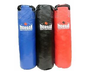 Morgan Short & Skinny Punch Bag (Empty Option Available) [Filled Blue] - Blue