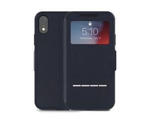 Moshi SenseCover Touch-Sensitive Portfolio Cases For iPhone XR - Midnight Blue