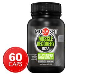 Musashi Muscle Recovery BCAA 60 Caps