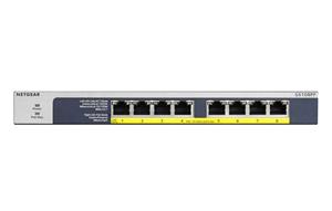 NETGEAR (GS108PP-100AJS) 8 Port POE/POE Gigabit Ethernet Unmanaged Switch
