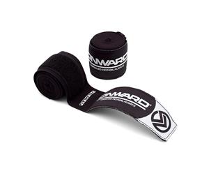 Onward Professional Hand Wrap - 180 Inch Boxing Premium Wraps For Boxing Kickboxing Mma  Velpeau Compressive Material - Black - BLACK
