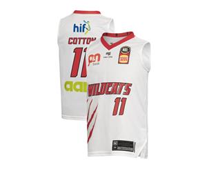 Perth Wildcats 19/20 NBL Basketball Youth Authentic Away Jersey - Bryce Cotton