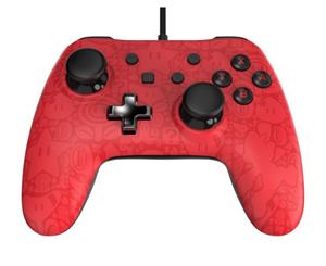 PowerA Nintendo Switch Super Mario Edition Wired Controller Plus - Red/Black