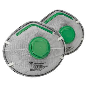 Protector Multimate Carbon Disposable Respirator - 2 Pack