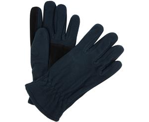 Regatta Mens Kingsdale Polyester Thermal Winter Microfleece Gloves - Navy