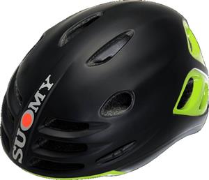 SUOMY SFERA Road Bike Helmet Matte Black/Lime Gloss