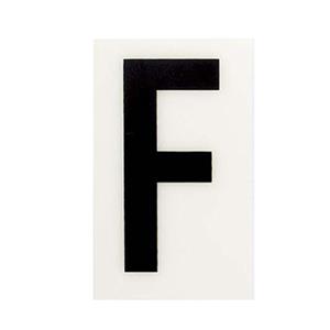 Sandleford 60 x 35mm F White Self Adhesive Letter