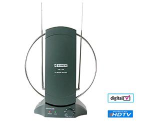 Sansai Amplified Indoor TV Antenna UHF/VHF/HDTV Digital/Analog Reception/Channel