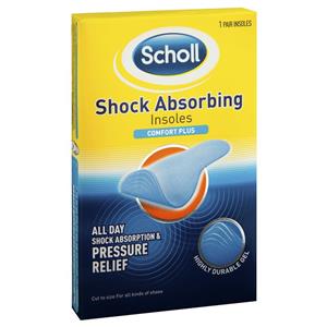 Scholl Shock Absorbing Shoe Insoles