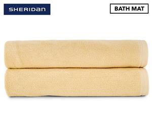 Sheridan Cotton Twist Bath Mat 2-Pack - Brulee