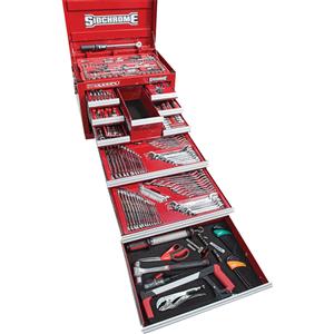 Sidchrome 260 Piece 10 Drawer Tool Kit Chest